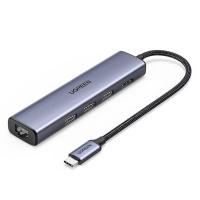 UGREEN DOCKING STATION USB-C TO 3×USB3.0 + HDMI + RJ45 (20934)