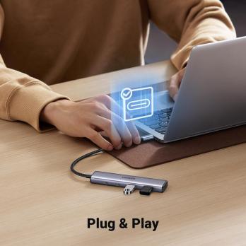 UGREEN HUB USB-C TO 2XUSB-A + 2XUSB-C (15395)