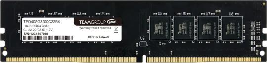 TEAM GROUP ELITE 8GB DDR4 3200MHZ