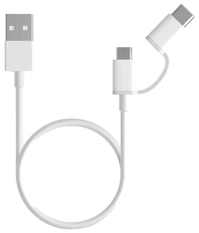 XIAOMI MI 2-IN-1 USB CABLE (MICRO USB TO TYPE C) 30 CM