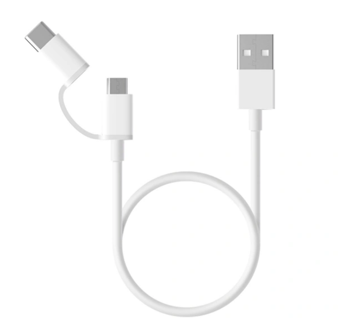 XIAOMI MI 2-IN-1 USB CABLE (MICRO USB TO TYPE C) 100CM