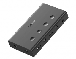 UGREEN 4 IN 1 OUT HDMI KVM SWITCH (70439)